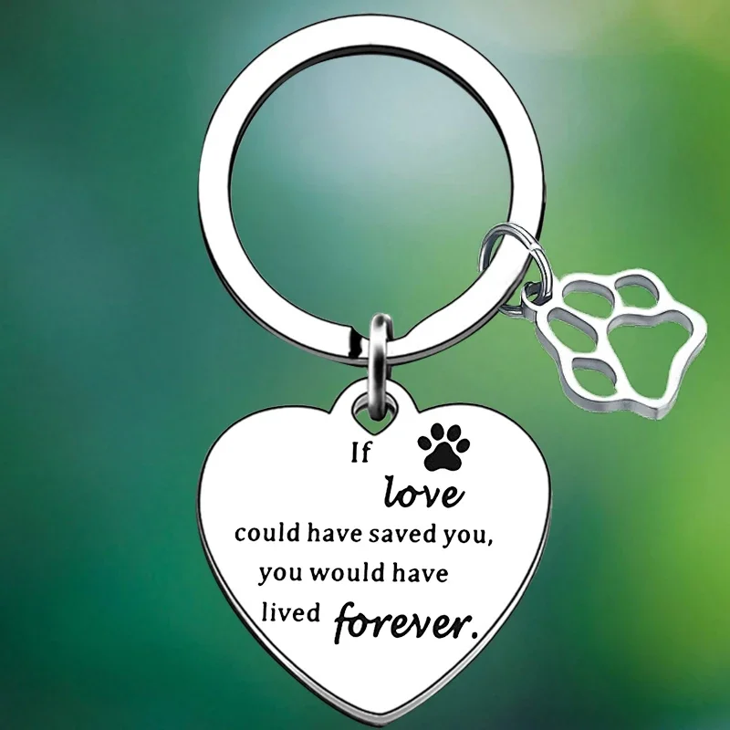 Pet Memorial Keychain Dog and Cat Memorial Gift Sympathy Gift Key Chain Pendant Loss of Dog Gift
Pet Memorial Keychain Dog and Cat Memorial Gift Sympathy Gift Key Chain Pendant Loss of Dog Gift