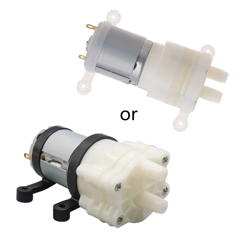

12V Low Noise Mini Diaphragm Pump Micro Pumps Self-priming Water Pump for Aquarium Water Pumping Corrosion Resistance L9BE