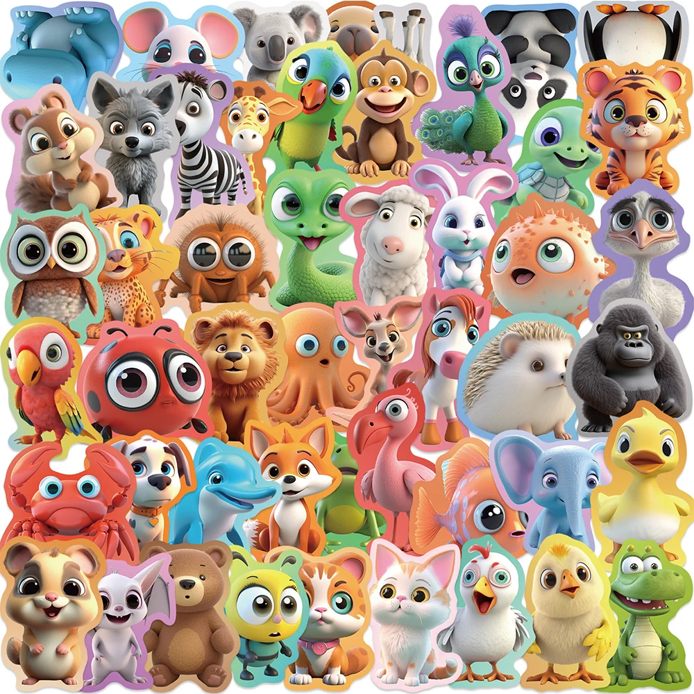10/30/50pcs Colorful Graffiti Animals Cartoon Stickers Cute Decals for Kids Toy Phone Case Water Bottle Scrapbook Funny Sticker
10/30/50pcs Colorful Graffiti Animals Cartoon Stickers Cute Decals for Kids Toy Phone Case Water Bottle Scrapbook Funny Sticker