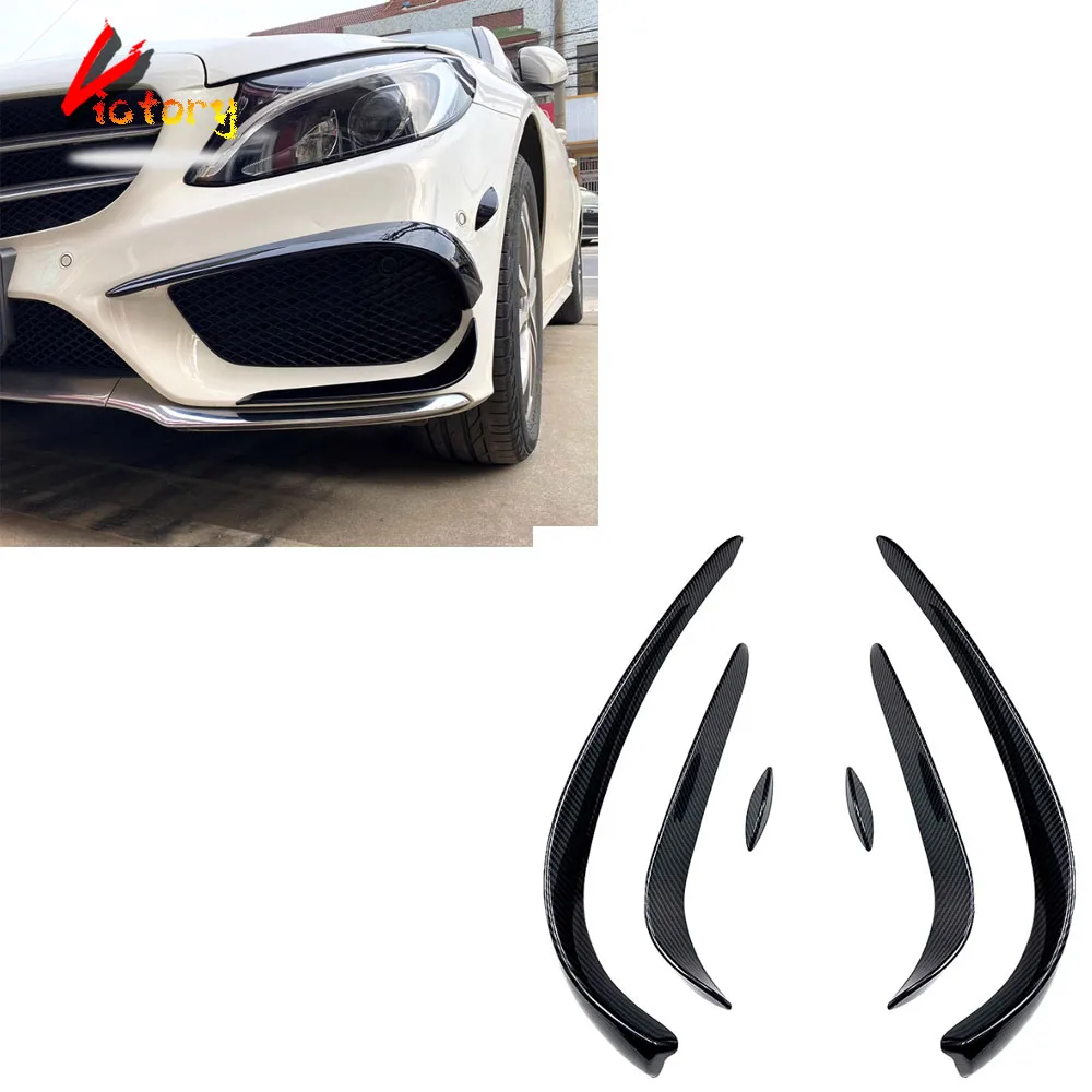 For Mercedes C Class W205 4 Door Sport Version C180 C200 C260 C43 2015-2018 Glossy Black Carbon Print Canards Splitter Bumper
For Mercedes C Class W205 4 Door Sport Version C180 C200 C260 C43 2015-2018 Glossy Black Carbon Print Canards Splitter Bumper