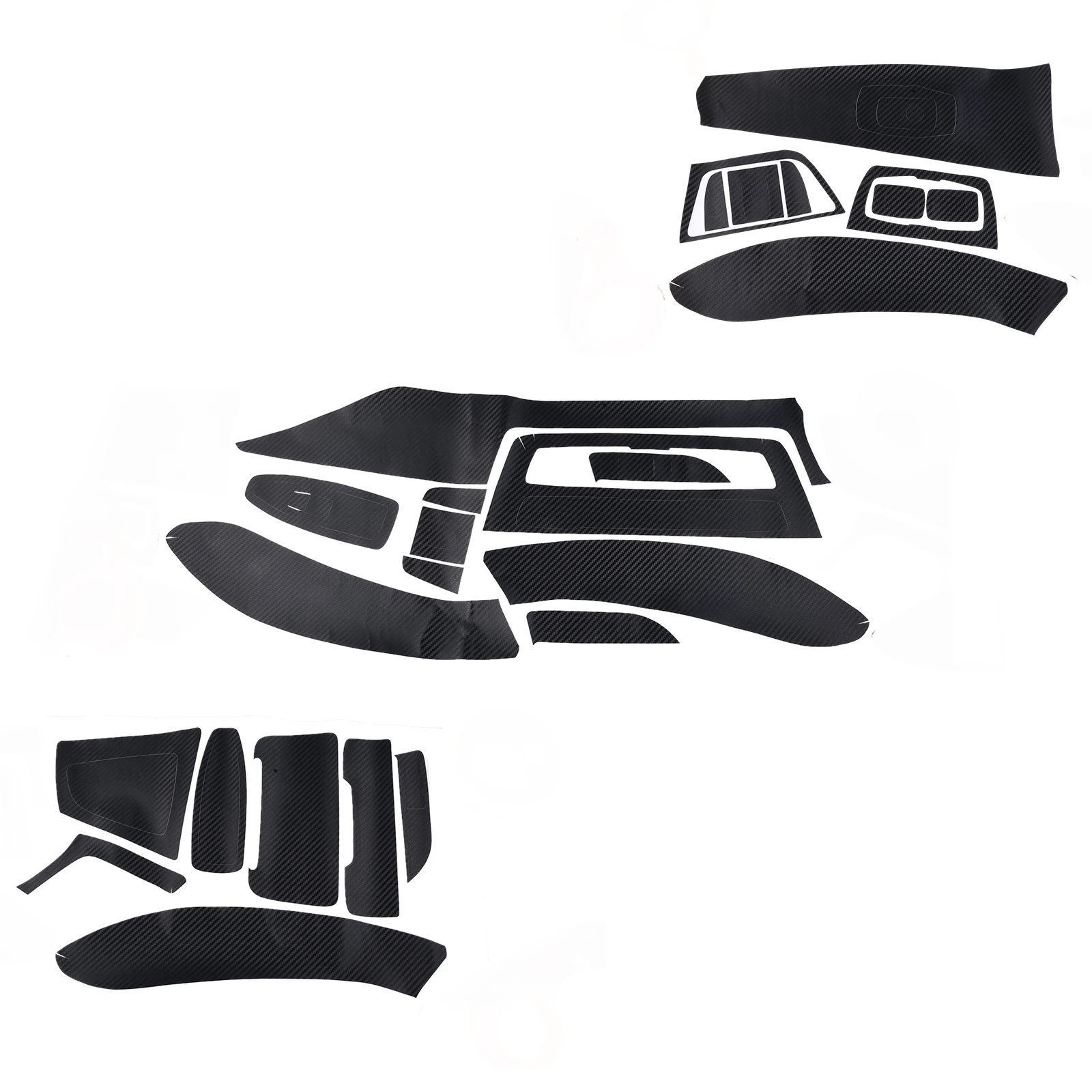 3D Car Interior Matte Black Carbon Fiber Decal Trim Sticker Fits For BMW 3 Series F30 F31 For Left-hand Drive Auto Interior
3D Car Interior Matte Black Carbon Fiber Decal Trim Sticker Fits For BMW 3 Series F30 F31 For Left-hand Drive Auto Interior