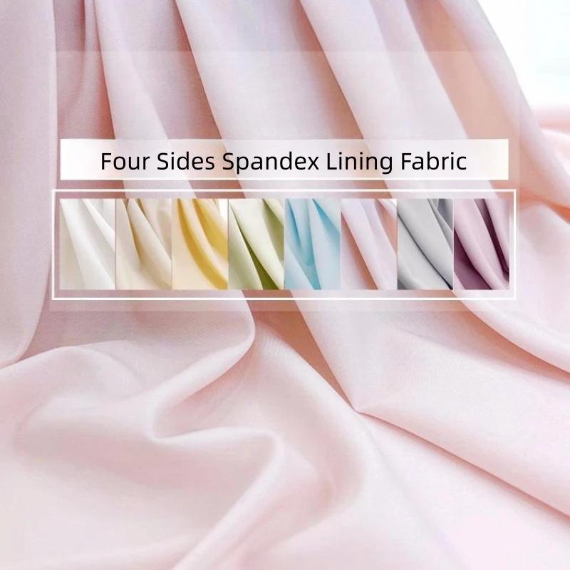 150x50cm Four-Sided Stretch Light Lining Cloth, making Clothing Coat Chiffon Dress Anti-Exposure Bottoming Shirt Fabric
150x50cm Four-Sided Stretch Light Lining Cloth, making Clothing Coat Chiffon Dress Anti-Exposure Bottoming Shirt Fabric