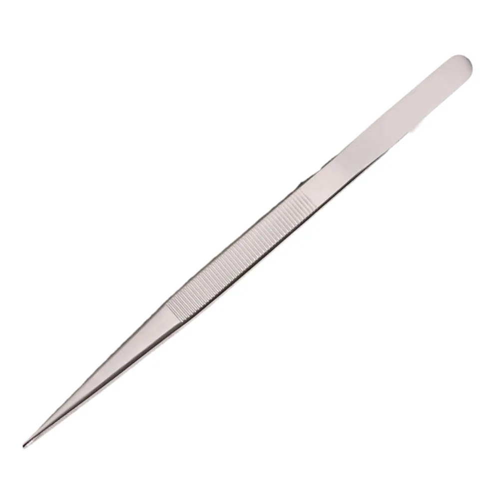 Stainless Steel Tweezers Stainless Steel Pointed Curved Mouthed Diamond Tweezers For Jewelry 163mm Length Hand Tool
Stainless Steel Tweezers Stainless Steel Pointed Curved Mouthed Diamond Tweezers For Jewelry 163mm Length Hand Tool