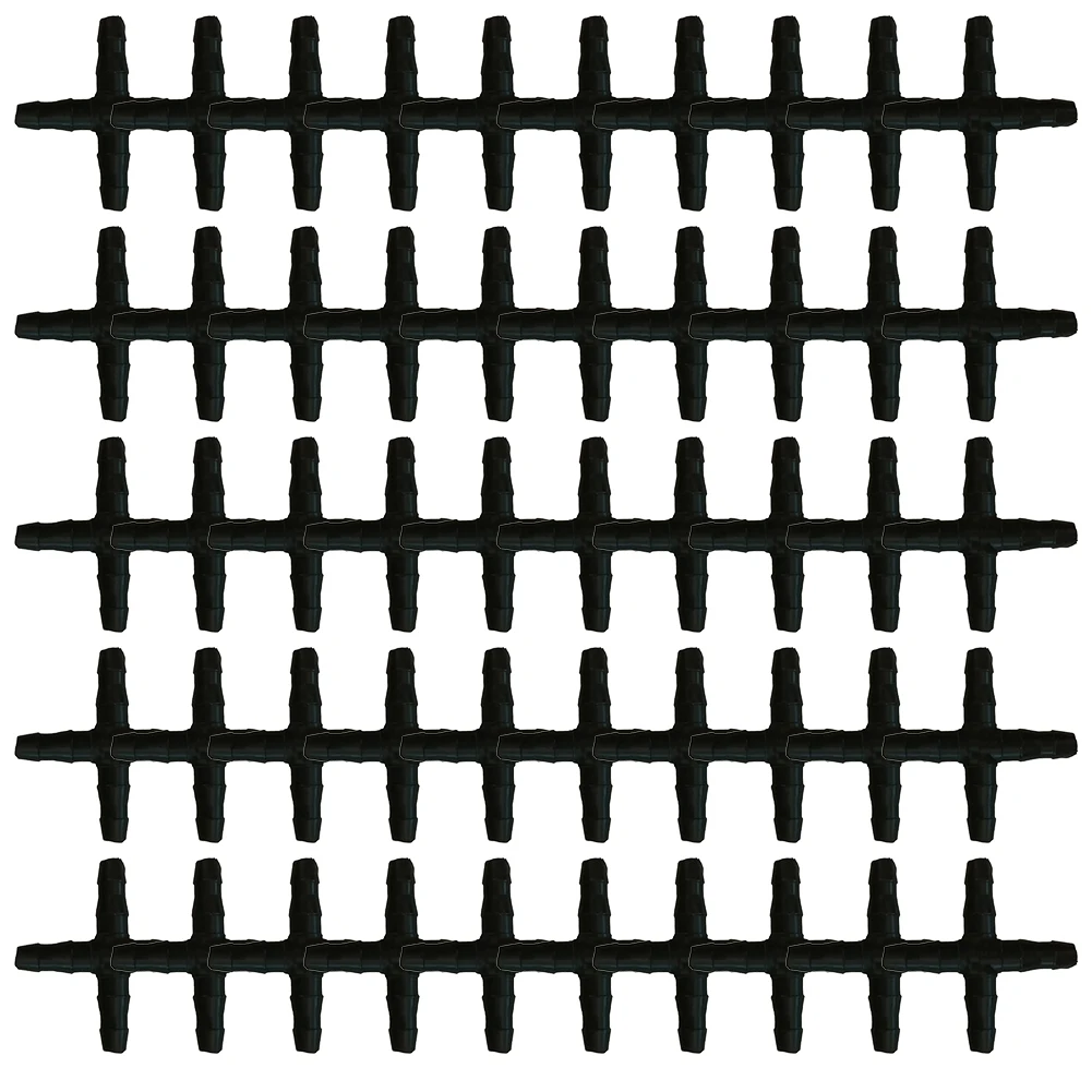 50PCS Cross Straight For 4mm Hose Barbed Connector Threaded Garden Greenhouse Micro Irrigation Pipe Accessories
50PCS Cross Straight For 4mm Hose Barbed Connector Threaded Garden Greenhouse Micro Irrigation Pipe Accessories