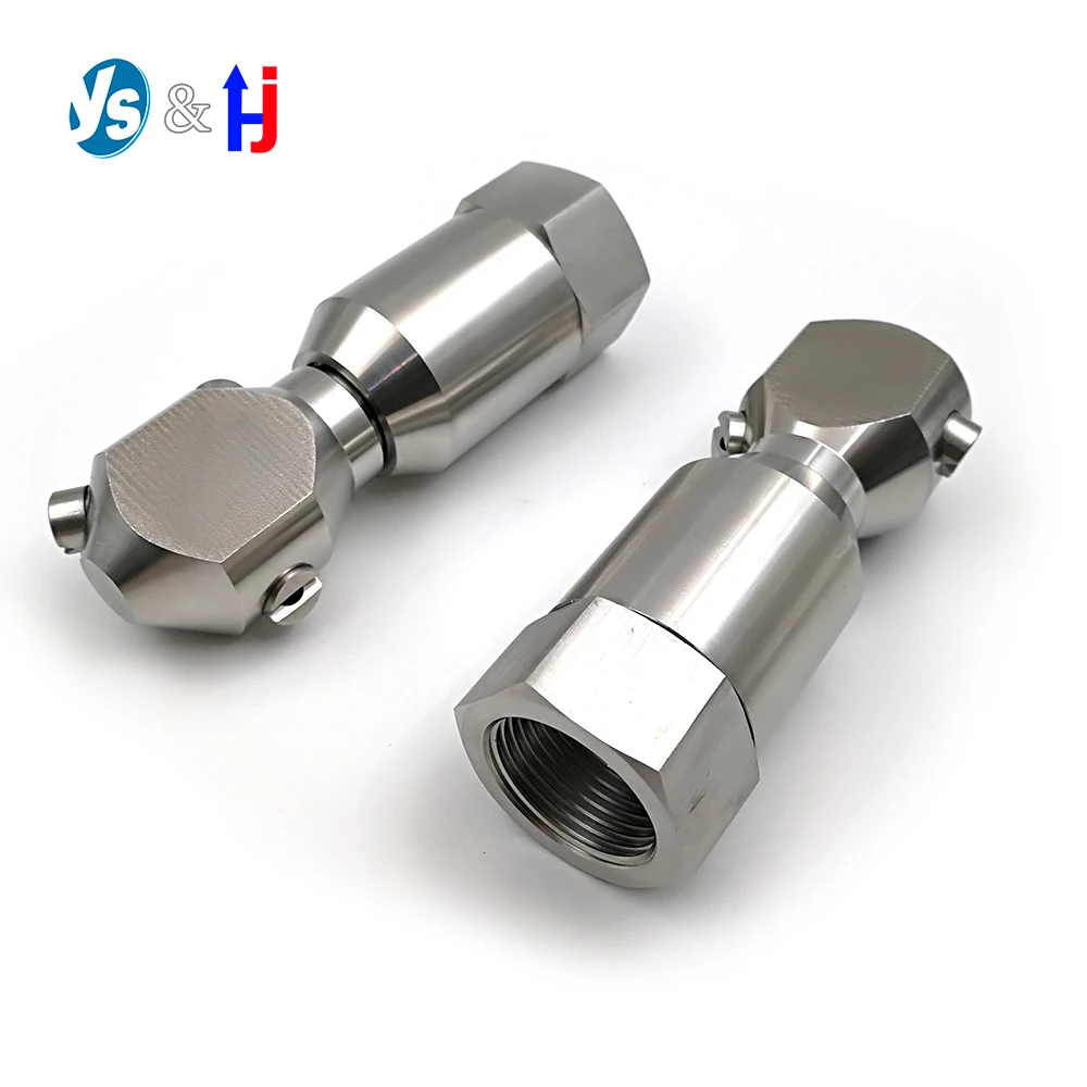 360 Degree Rotating CIP Tank Washing Nozzle, 18250 Type Tank Rotary Cleaning Nozzle For Chemical Barrels Vats Processing Vessels
360 Degree Rotating CIP Tank Washing Nozzle, 18250 Type Tank Rotary Cleaning Nozzle For Chemical Barrels Vats Processing Vessels