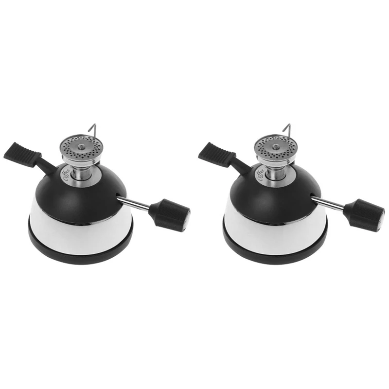 

2X Mini Gas Burner HT-5015M Mini Tabletop Gas Butane Burner Heater Siphon Pot Coffee Stove Siphon Pot