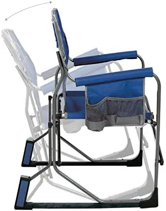

MacSports MacRocker Outdoor Foldable Rocking Chair | Portable, Collapsible, Springless Rockers with Rust-Free Anti-Tip Guards fo