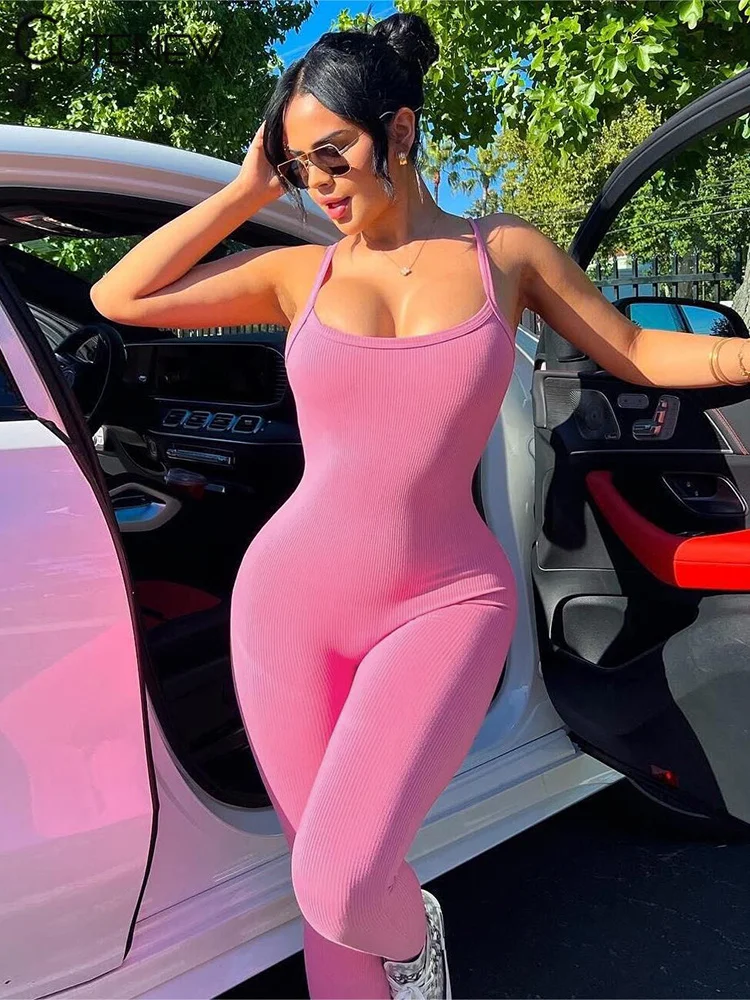 Cutenew Women's Casual Jumpsuit Spaghetti Strap Body-shaping Romper Overall Female One-piece Pants Fashion Streetwear Hot 2023
Cutenew Women's Casual Jumpsuit Spaghetti Strap Body-shaping Romper Overall Female One-piece Pants Fashion Streetwear Hot 2023