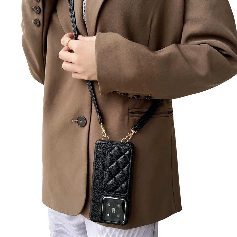 Crossbody Lanyard Leather Wallet Cards Solt Case For Xiaomi Mi 14 Ultra Mi 13 Pro Purse Phone Bag Cover
Crossbody Lanyard Leather Wallet Cards Solt Case For Xiaomi Mi 14 Ultra Mi 13 Pro Purse Phone Bag Cover
