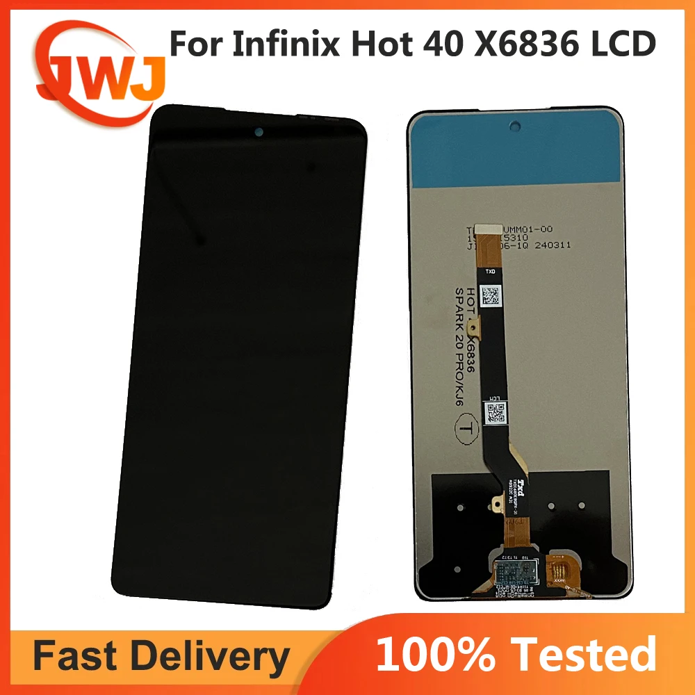 Test For Infinix Hot X LCD Display Screen Touch Panel