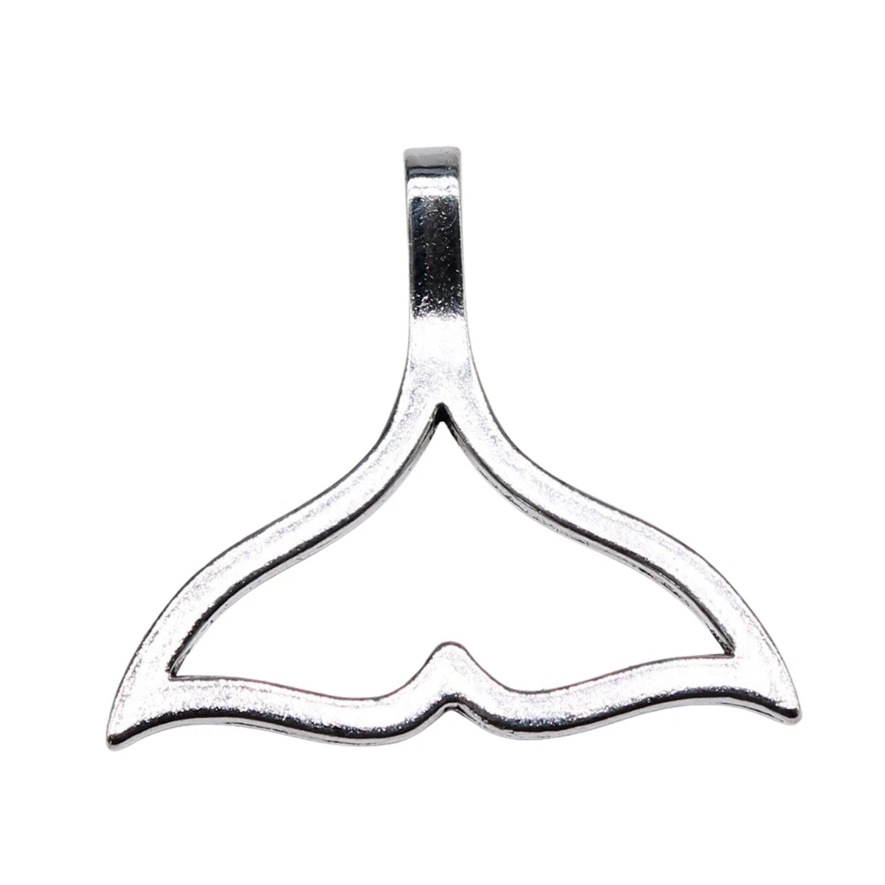 10pcs/lot 32x29mm Whale Tail Charms For Jewelry Making Antique Silver Color 1.26x1.14inch
10pcs/lot 32x29mm Whale Tail Charms For Jewelry Making Antique Silver Color 1.26x1.14inch
