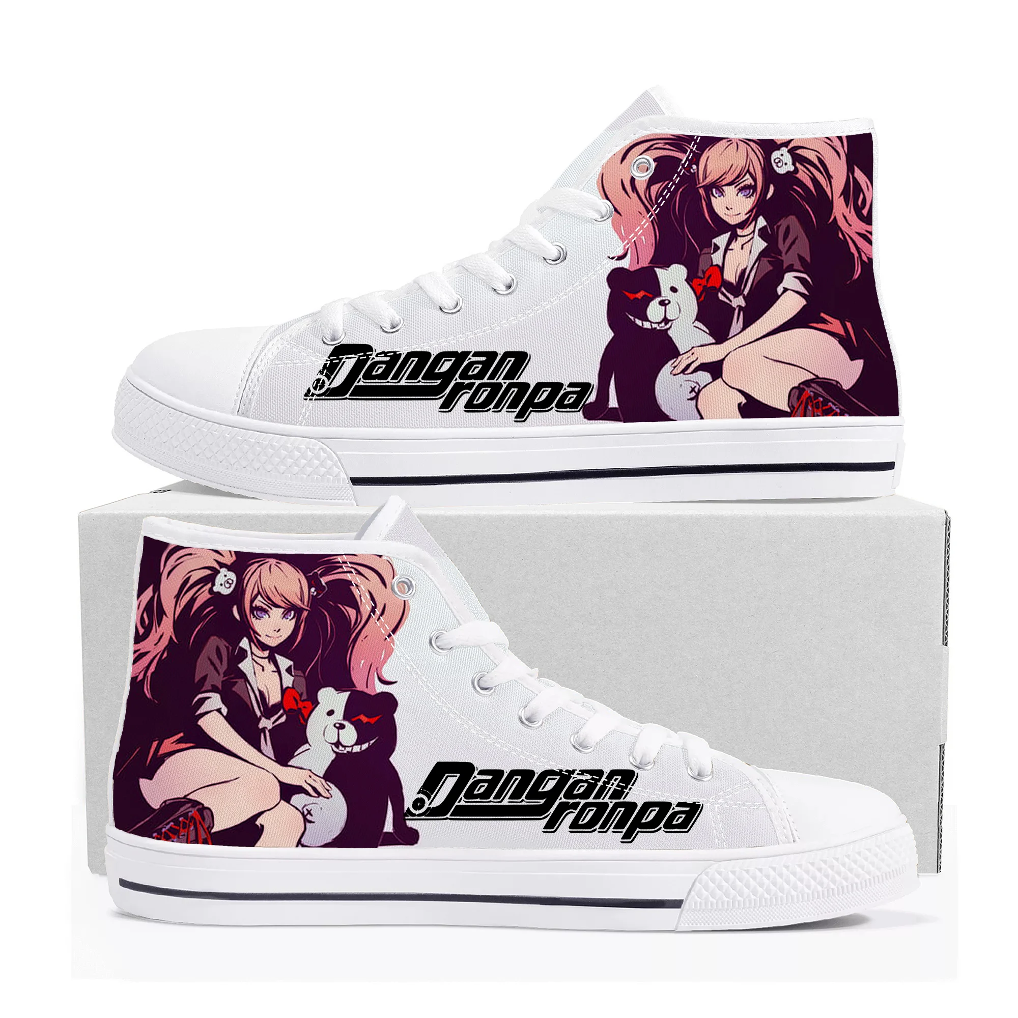 Мультяшные игры Danganronpa Дзюнко Эносима высокие кроссовки для мужчин и женщин, Высококачественная холщовая обувь, повседневные индивидуальные кроссовки
Мультяшные игры Danganronpa Дзюнко Эносима высокие кроссовки для мужчин и женщин, Высококачественная холщовая обувь, повседневные индивидуальные кроссовки