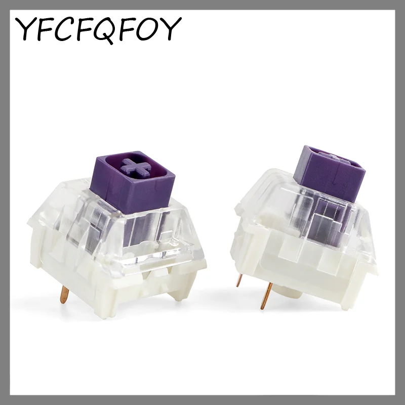 

Novelkey Kailh Box Royal Switch RGB SMD Purple Switches Dustproof Switch For Mechanical Keyboard IP56 MX Stem