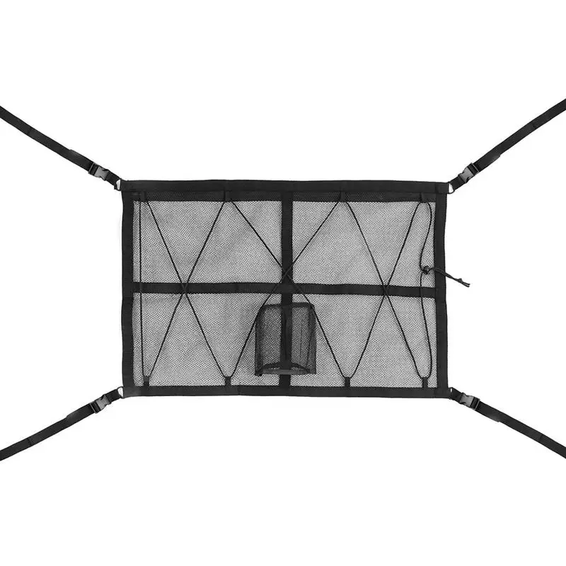 Car Ceiling Storage Net Universal Car Roof Internal Cargo Net With Strong Load-Bearing Capacity DoubleLayer Mesh Car Roof Storag
Car Ceiling Storage Net Universal Car Roof Internal Cargo Net With Strong Load-Bearing Capacity DoubleLayer Mesh Car Roof Storag