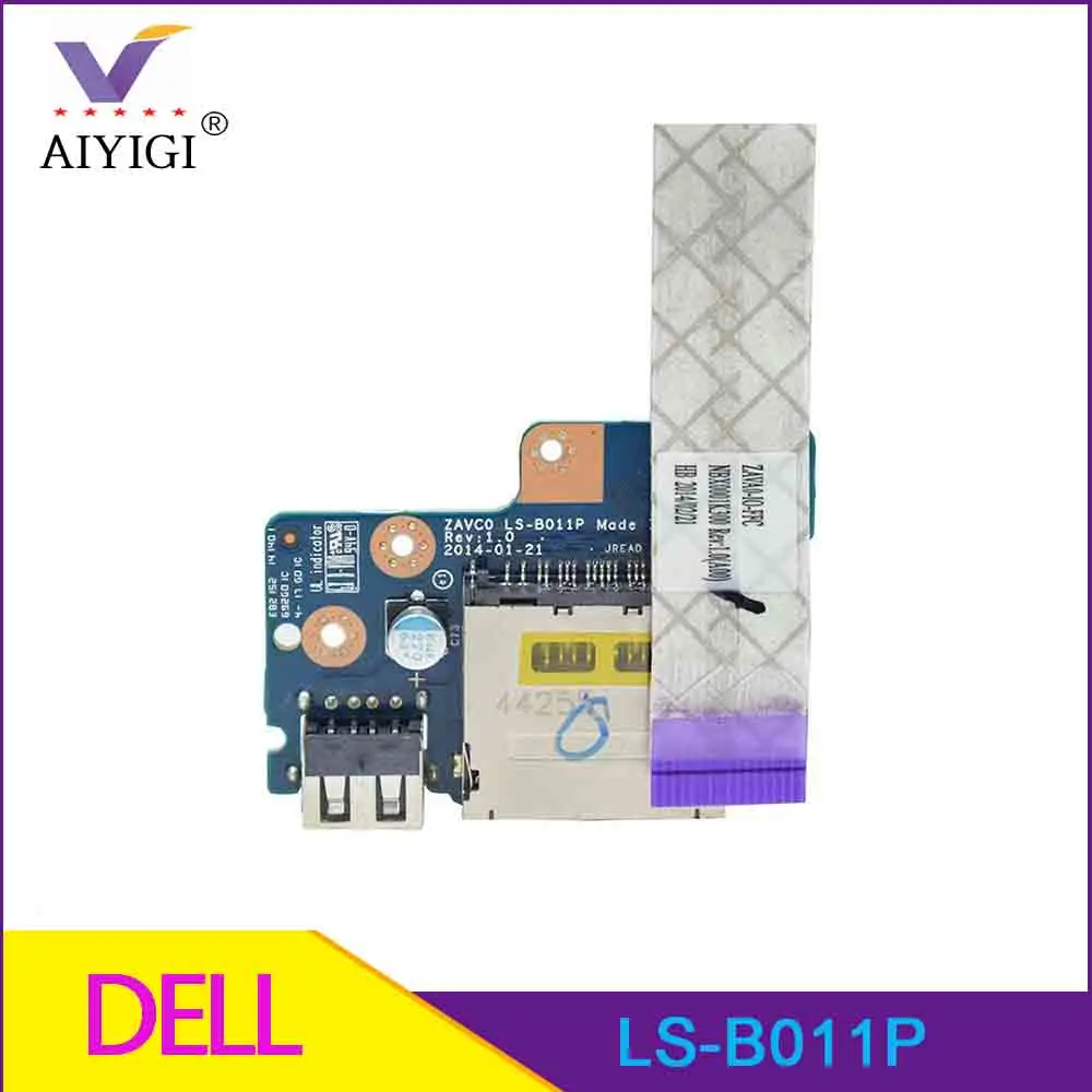 Original For Dell Inspiron 15 5443 5445 5442 5447 5457 P49G 5448 SD Card Reader USB Port Board LS-B011P
Original For Dell Inspiron 15 5443 5445 5442 5447 5457 P49G 5448 SD Card Reader USB Port Board LS-B011P