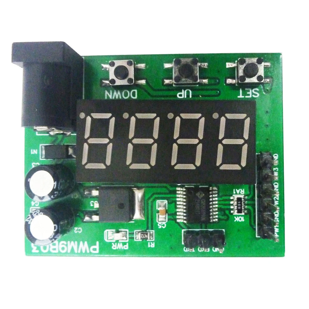 DC 6-24V 12-30MA 3 Channel 20HZ-1MHZ Duty Cycle Frequency Adjustable PWM 5V TTL Level Square Wave Pulse Signal Generator
DC 6-24V 12-30MA 3 Channel 20HZ-1MHZ Duty Cycle Frequency Adjustable PWM 5V TTL Level Square Wave Pulse Signal Generator