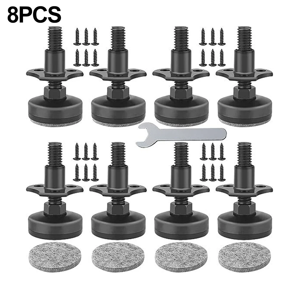 8 Pcs Furniture Leveling Feet Adjustable Leveling Feet Leveling Feet Kit For Table Chair Furniture Legs Heavy Duty Threaded
8 Pcs Furniture Leveling Feet Adjustable Leveling Feet Leveling Feet Kit For Table Chair Furniture Legs Heavy Duty Threaded