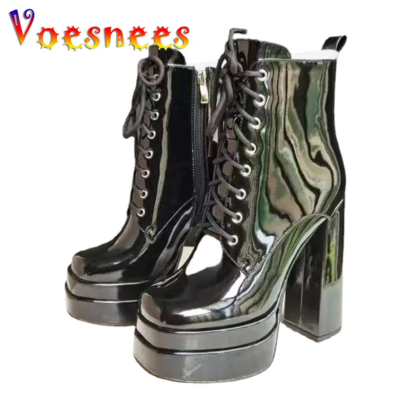 2023 Spring New Fashion Ankle Boots Double Waterproof Platform Square Head High Heels Pumps Thick Bottom Models Shoes Women's
2023 Spring New Fashion Ankle Boots Double Waterproof Platform Square Head High Heels Pumps Thick Bottom Models Shoes Women's