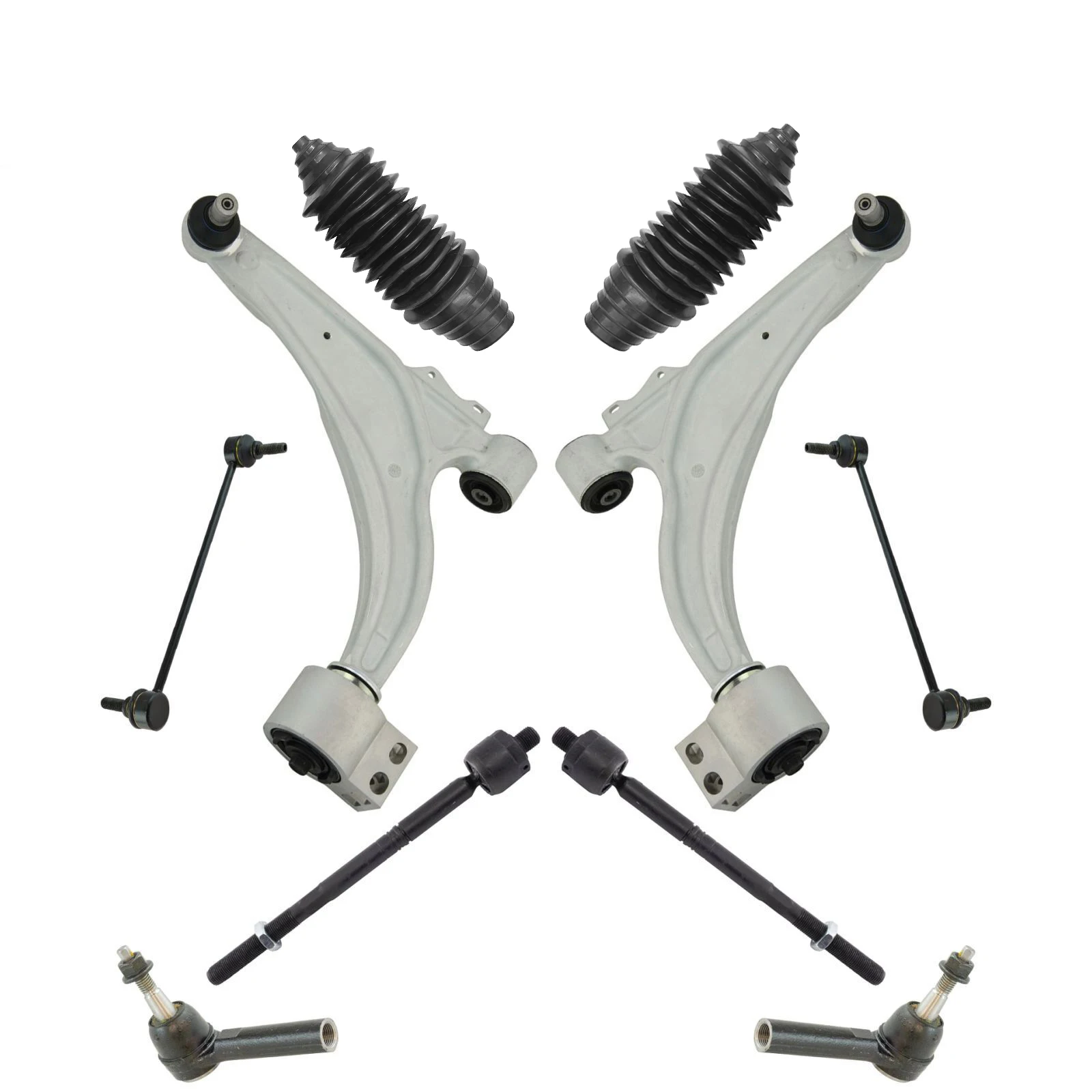 Svenubee Front Lower Control Arm Ball Joint Tie Rod Boot 10pcs for Chevrolet Cruze Buick Verano 2011 2012 2013 2014 - 2017
Svenubee Front Lower Control Arm Ball Joint Tie Rod Boot 10pcs for Chevrolet Cruze Buick Verano 2011 2012 2013 2014 - 2017