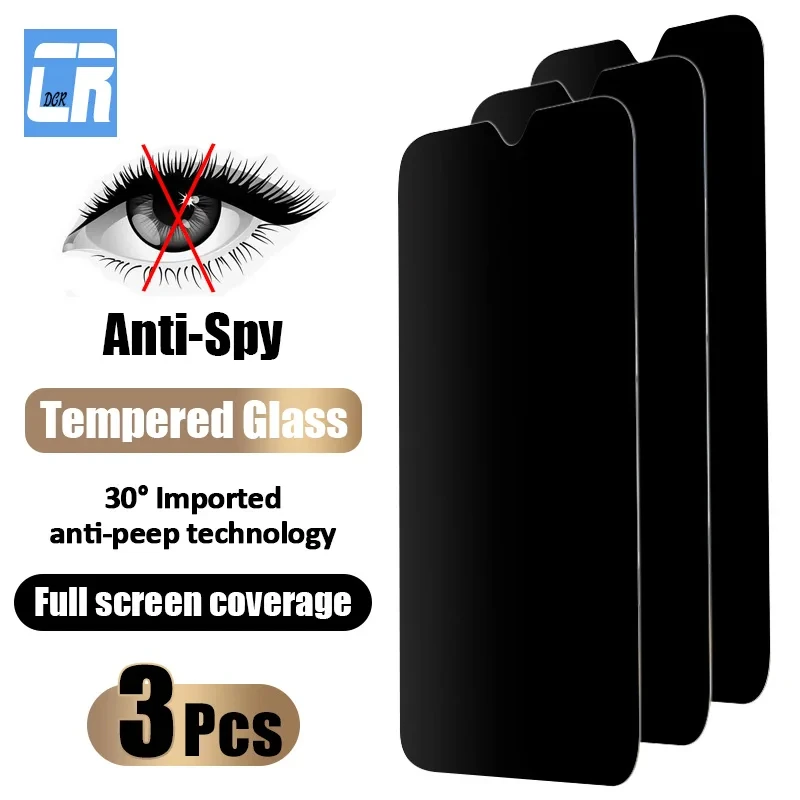 

Privacy Screen Protector For OPPO A57 A56 A55 A54 A53 A35 A33 A32 A16K A15 A11K A95 A94 A93 A91 A53S A83 A73 A5S Anti Spy Glass