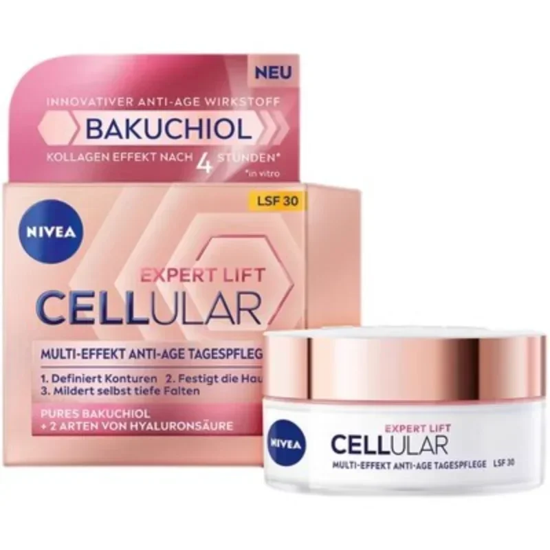 

Nivea Cellular Advanced Anti-age Day Cream 50ml SPF30 Moisturizing Nourishing Anti-aging UV Protection Firming Skin Care Product