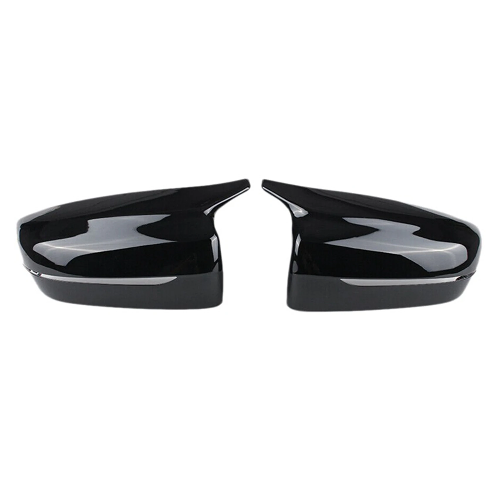 

For-BMW G20 G28 G30 G38 G11 G12 Bright Black Replacement Mirror Covers Car Side Door Rear View Mirror Cover Cap Shell