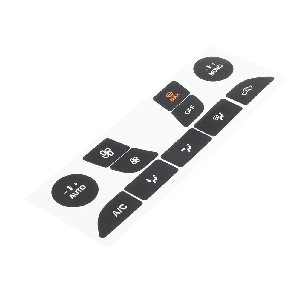 A/C Button Repair Sticker Accessories Black Car Air Condition Control Switch Decorative For Vehicle Front High Quality
A/C Button Repair Sticker Accessories Black Car Air Condition Control Switch Decorative For Vehicle Front High Quality