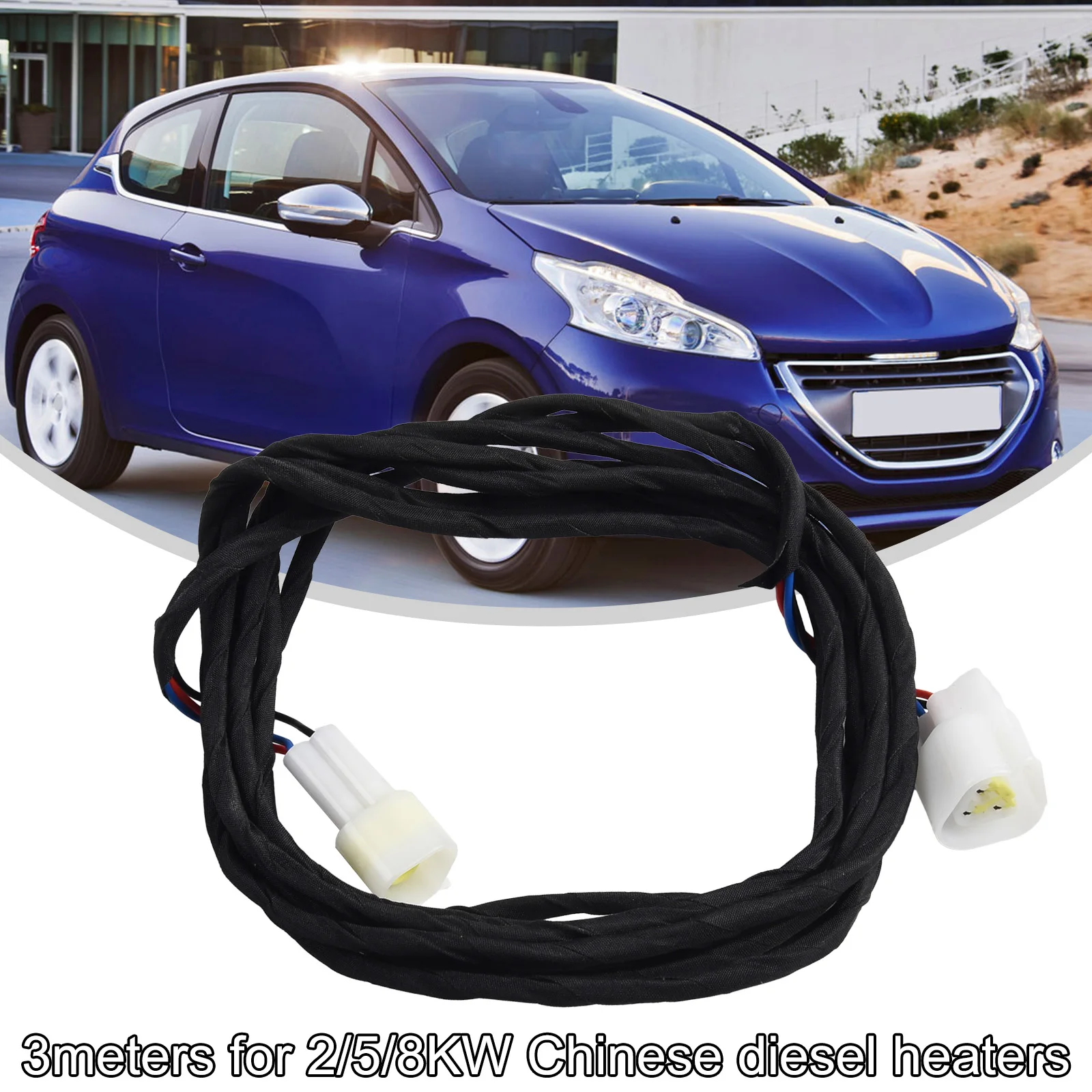 3M 12V Diesel Heater Lcd Screen Extension Cable 5kw 2kw 8kw Diesel Heater Diesel Heater Cable Adapter Car Accessories
3M 12V Diesel Heater Lcd Screen Extension Cable 5kw 2kw 8kw Diesel Heater Diesel Heater Cable Adapter Car Accessories