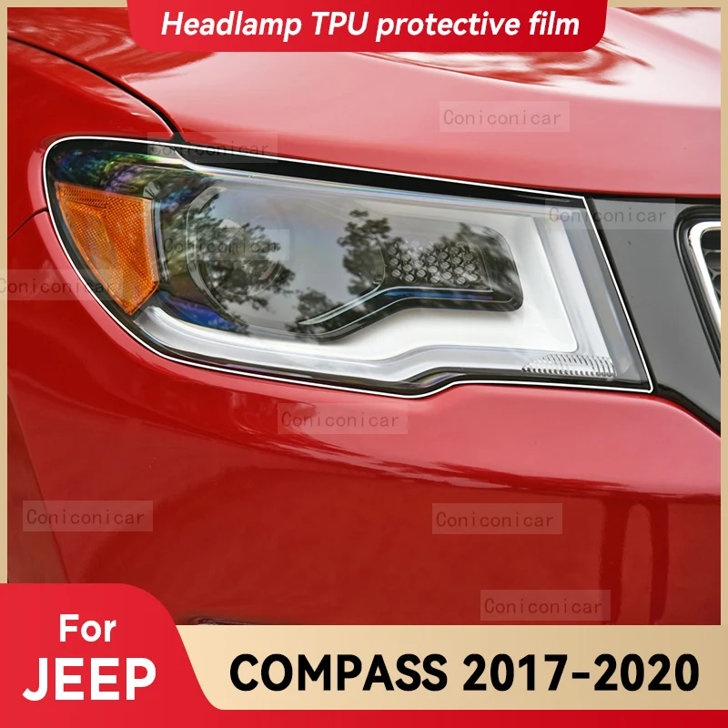 Прозрачная защитная пленка из ТПУ для передней фары автомобиля JEEP COMPASS 2017-2020
Прозрачная защитная пленка из ТПУ для передней фары автомобиля JEEP COMPASS 2017-2020