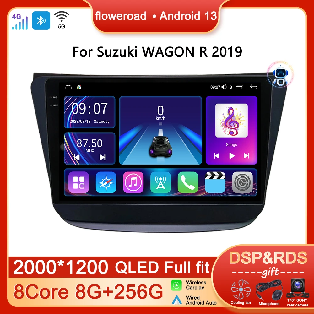 Touch Screen Android For Suzuki Wagon R 2019 Car Radio Multimedia Player Video GPS Navigation Autoradio Carplay Auto Head Stereo
Touch Screen Android For Suzuki Wagon R 2019 Car Radio Multimedia Player Video GPS Navigation Autoradio Carplay Auto Head Stereo