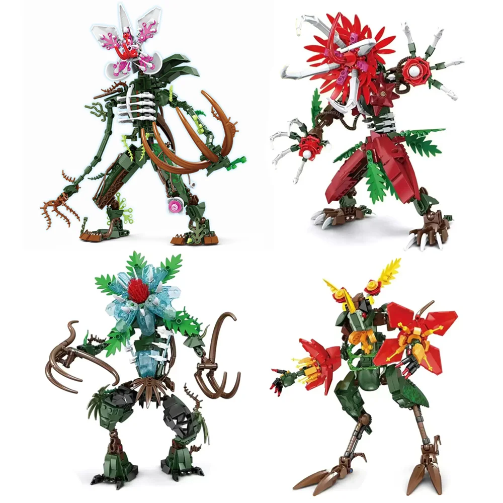 Horror Fairy Flower Monster Orchid Monster Robot Mecha Model Building Blocks Bricks Sets Classic Kids Toys For Children Gift
Horror Fairy Flower Monster Orchid Monster Robot Mecha Model Building Blocks Bricks Sets Classic Kids Toys For Children Gift