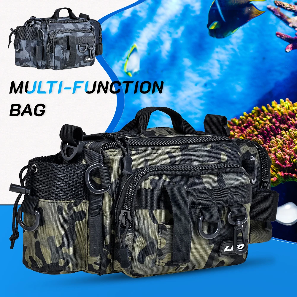 Multifunctional Fishing Tackle Bags Lure Large Capacity Storage Pouch Organizer Box Strap For Carp Fishing Camping Hunting
Multifunctional Fishing Tackle Bags Lure Large Capacity Storage Pouch Organizer Box Strap For Carp Fishing Camping Hunting