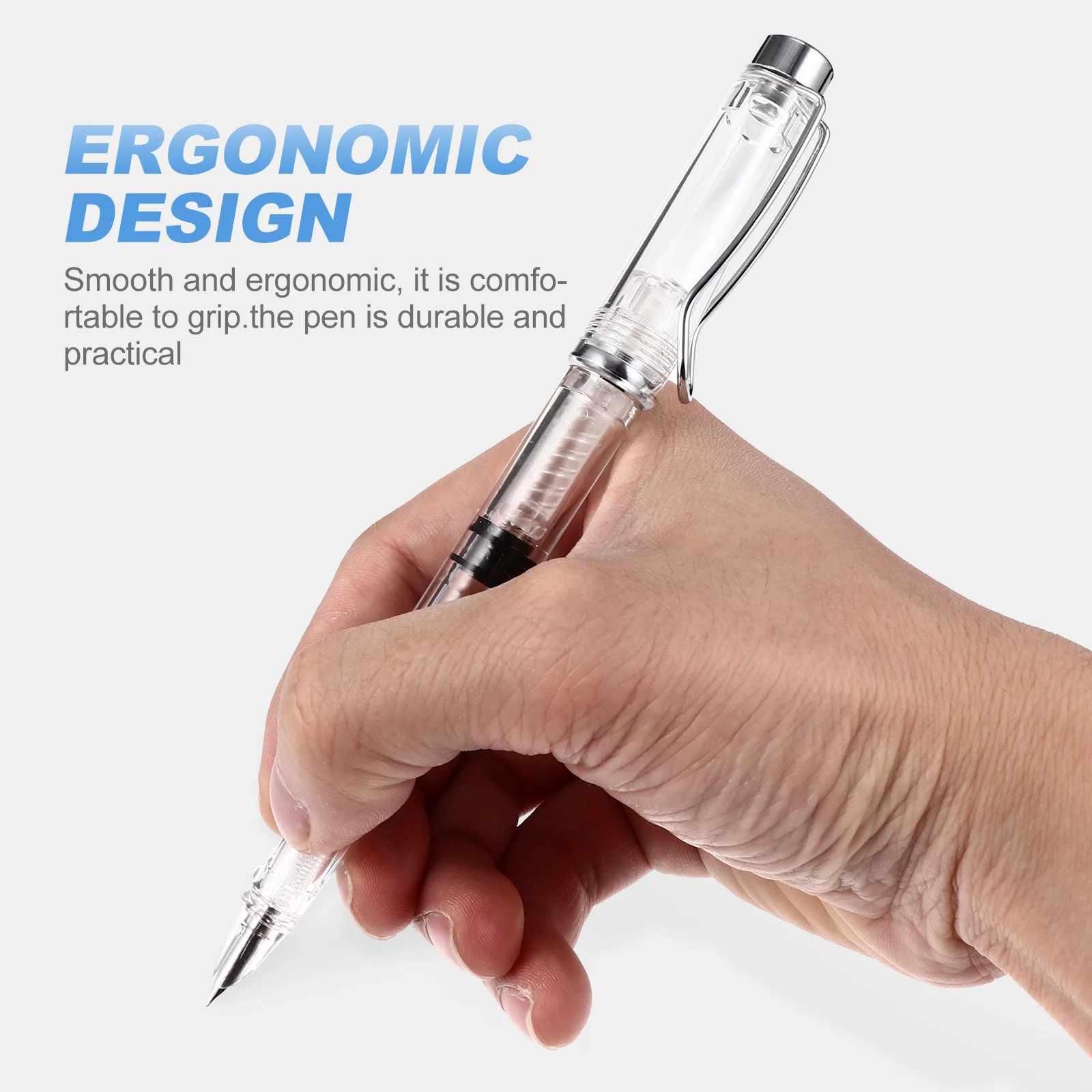 Transparent Calligraphy Pens Writing Pens School Stationery With Ink Absorber Students Practice Calligraphy Supplies
Transparent Calligraphy Pens Writing Pens School Stationery With Ink Absorber Students Practice Calligraphy Supplies