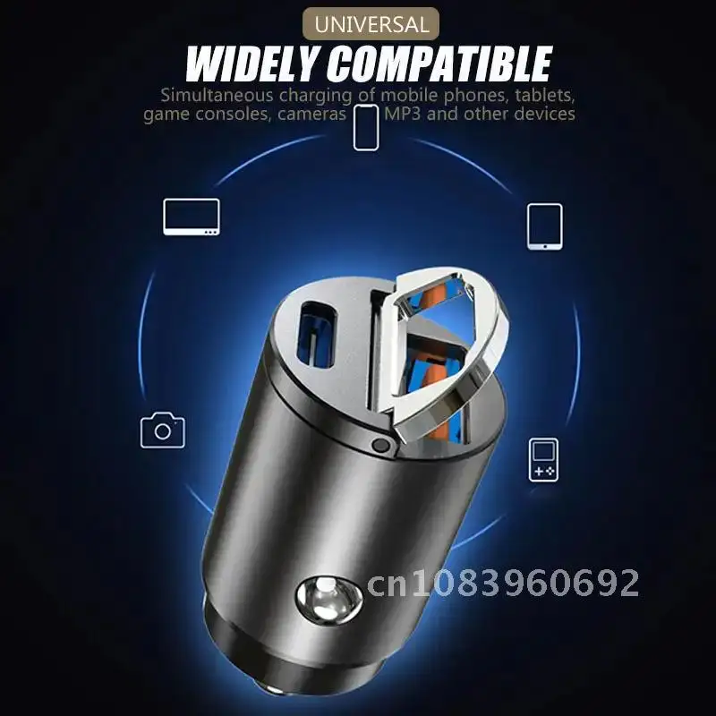 Compact Stealth Car Adapter QC 4.0 3.0 Quick Charge Type C PD Charger 30W PD+QC/PD+PD Car Charger For iPhone 12 13 Huawei Xiaomi
Compact Stealth Car Adapter QC 4.0 3.0 Quick Charge Type C PD Charger 30W PD+QC/PD+PD Car Charger For iPhone 12 13 Huawei Xiaomi