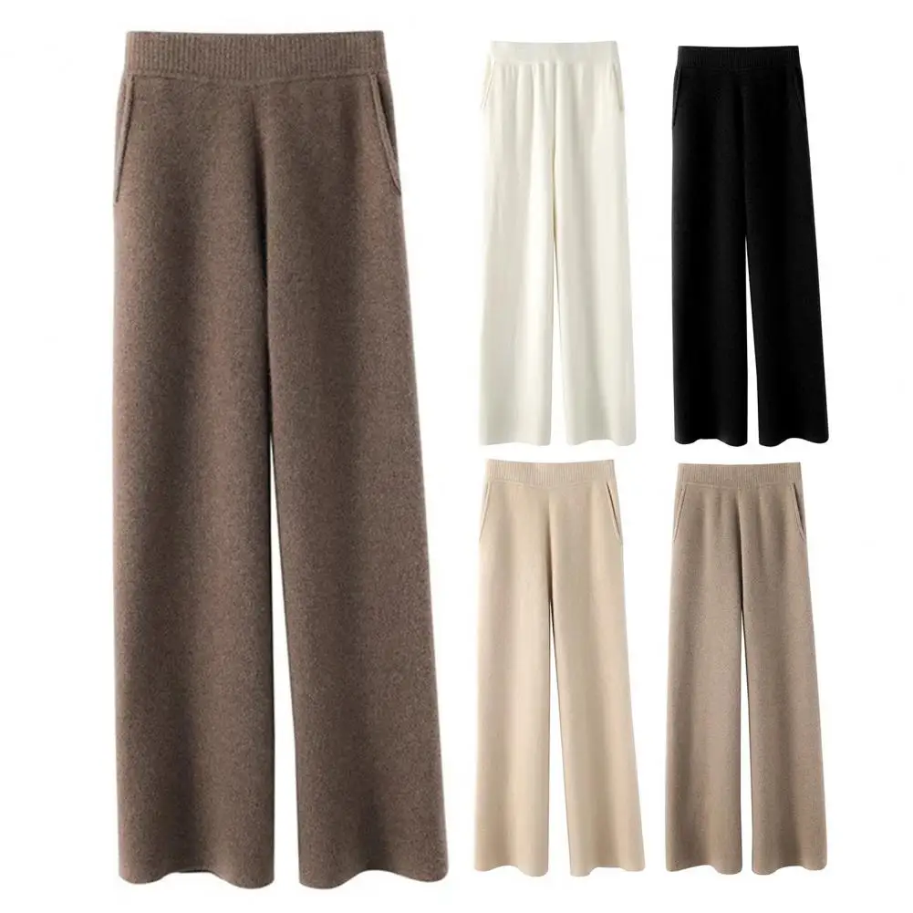 Syiwidii Knitted Women Pants Fall Winter 2023 Korean Fashion High Waist Wool Wide Leg Sweatpants Casual Straight Loose Trousers
Syiwidii Knitted Women Pants Fall Winter 2023 Korean Fashion High Waist Wool Wide Leg Sweatpants Casual Straight Loose Trousers