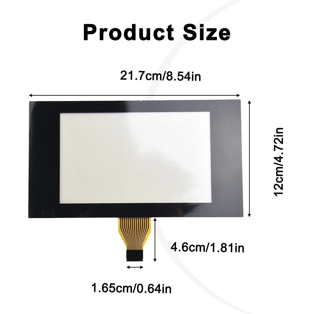 Digitizer Touch Screen 5V 8 In Accessory GCX156AKS-E LAM0703608B Radio Navigation Durable For 308 308S (2013-2017)
Digitizer Touch Screen 5V 8 In Accessory GCX156AKS-E LAM0703608B Radio Navigation Durable For 308 308S (2013-2017)