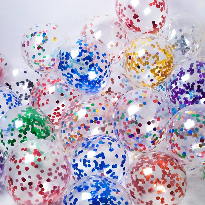 12inch Transparent Confetti Latex Balloons Wedding Ballons Baby Shower Birthday Party Decorations Anniversary Globos Supplies
12inch Transparent Confetti Latex Balloons Wedding Ballons Baby Shower Birthday Party Decorations Anniversary Globos Supplies