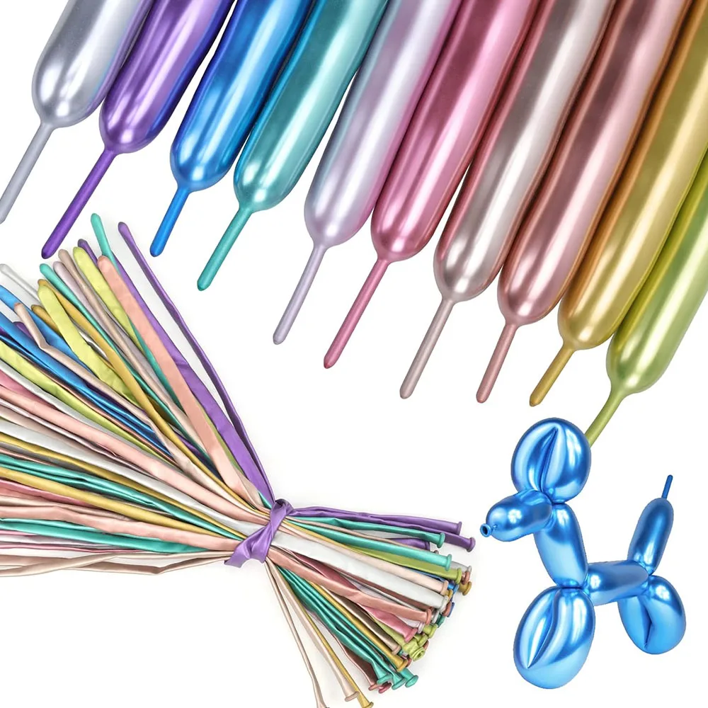 260 Chrome Metallic Strip Magic Balloon Birthday Party Wedding Multicariant Style Magic Balloon Wholesale
260 Chrome Metallic Strip Magic Balloon Birthday Party Wedding Multicariant Style Magic Balloon Wholesale