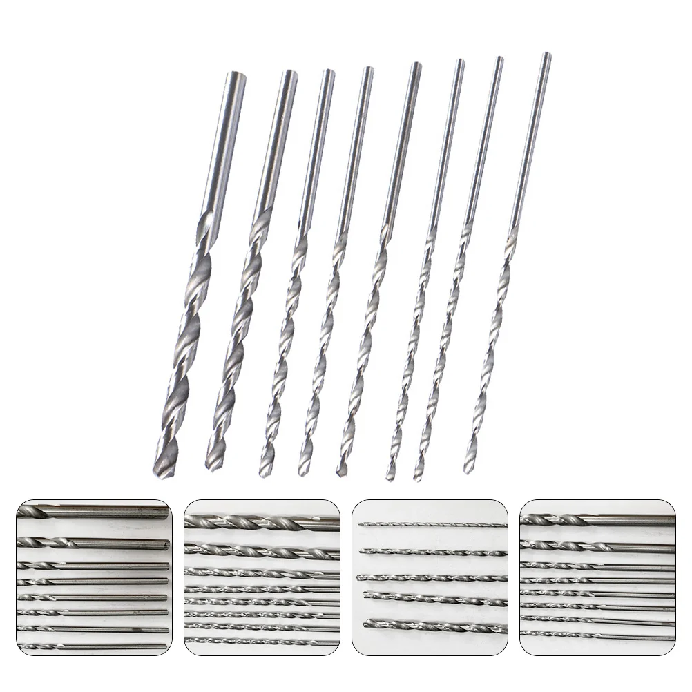 8 Pcs Twist Drill Bit Long Straight Shanks Lengthen High Speed Steel High-speed Drilling
8 Pcs Twist Drill Bit Long Straight Shanks Lengthen High Speed Steel High-speed Drilling