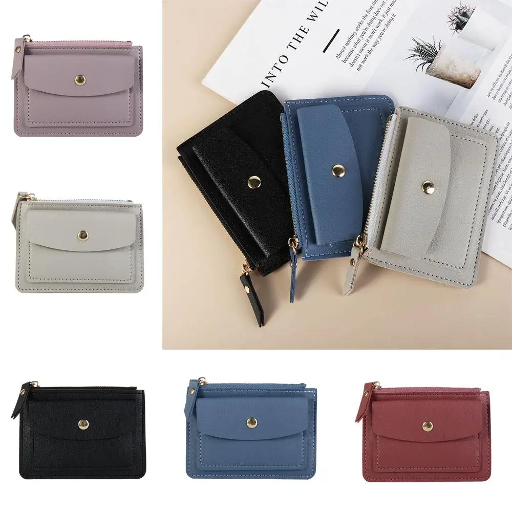 Multifunctional Leather Coin Purse Simple Square Zipper Hasp Wallet Short Wallet Credit Card Holders Zipper Short Wallet Girls
Multifunctional Leather Coin Purse Simple Square Zipper Hasp Wallet Short Wallet Credit Card Holders Zipper Short Wallet Girls