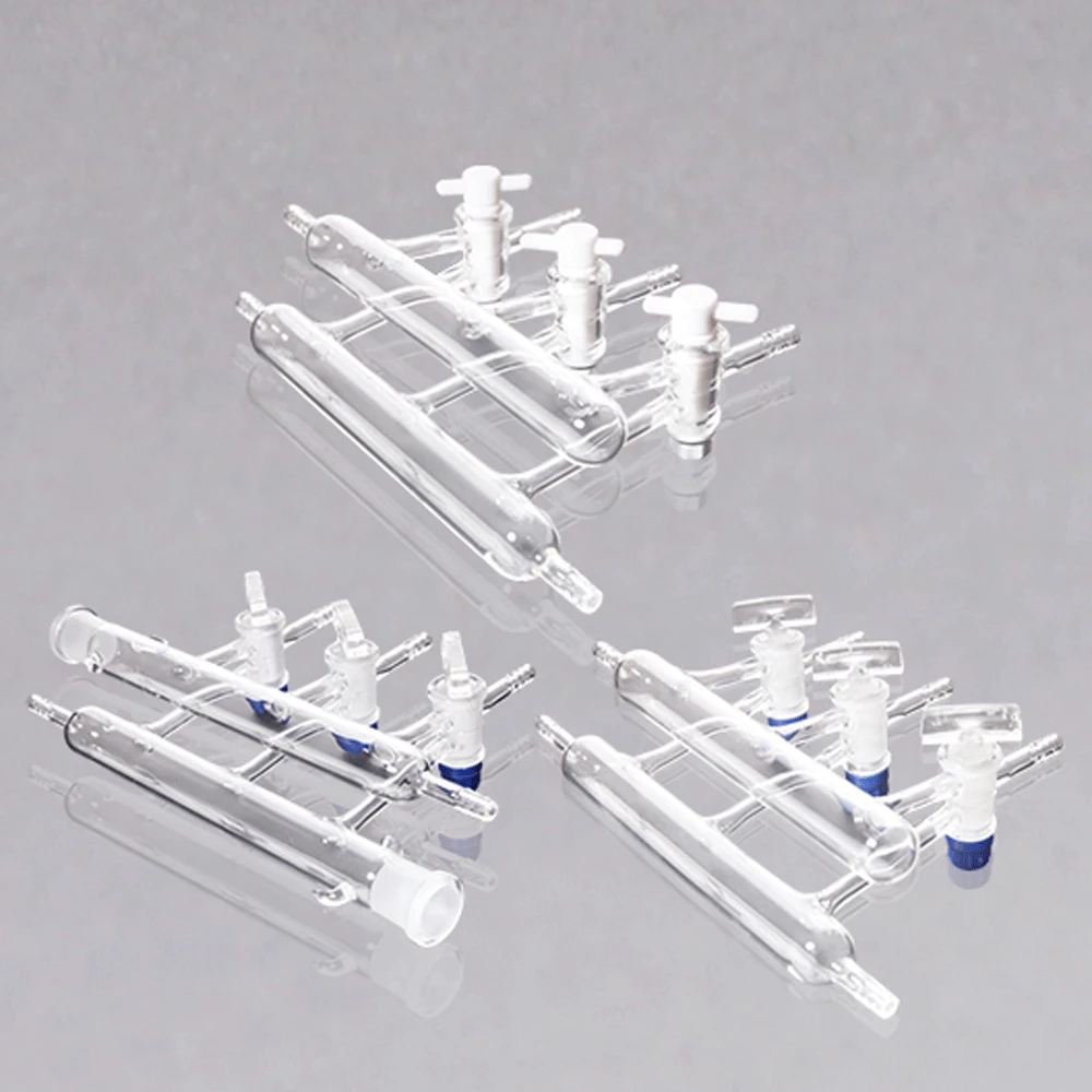 Single or Double Row 3 4 5 6 Ports Lab Glass Vacuum Gas Distributor Labrotary Glassware Chemical Experiment
Single or Double Row 3 4 5 6 Ports Lab Glass Vacuum Gas Distributor Labrotary Glassware Chemical Experiment