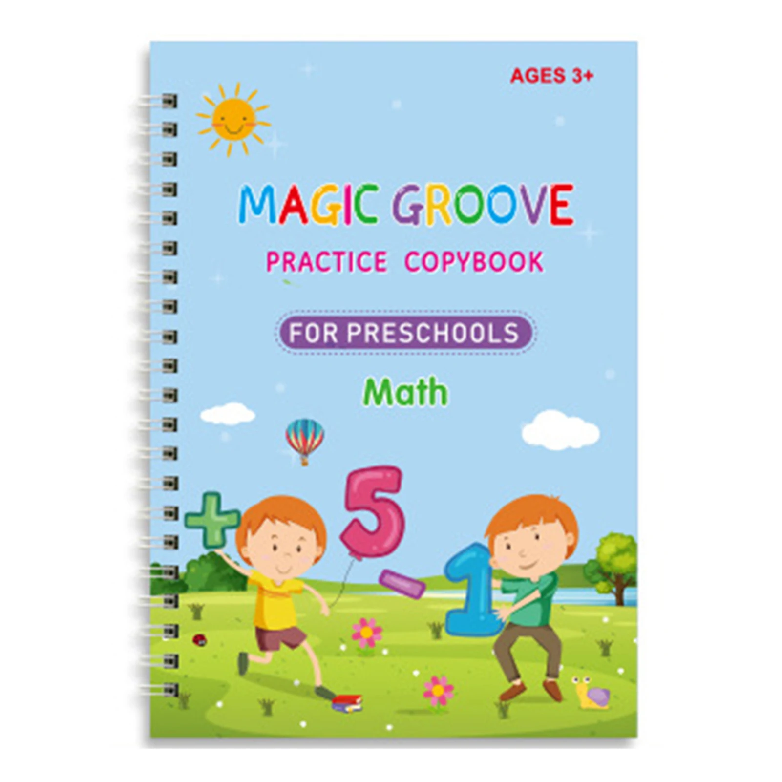 Kids Handwriting Practice Copybooks Reusable Clear Strokes Magic Copybook Set for Developing Fine Motor Skills
Kids Handwriting Practice Copybooks Reusable Clear Strokes Magic Copybook Set for Developing Fine Motor Skills