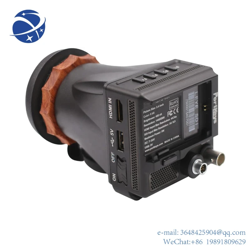 YYHC DongFu Wholesale Original For Portkeys LEYE SDI Electronic Viewfinder With 2.4 Inch LCD Monitor
YYHC DongFu Wholesale Original For Portkeys LEYE SDI Electronic Viewfinder With 2.4 Inch LCD Monitor