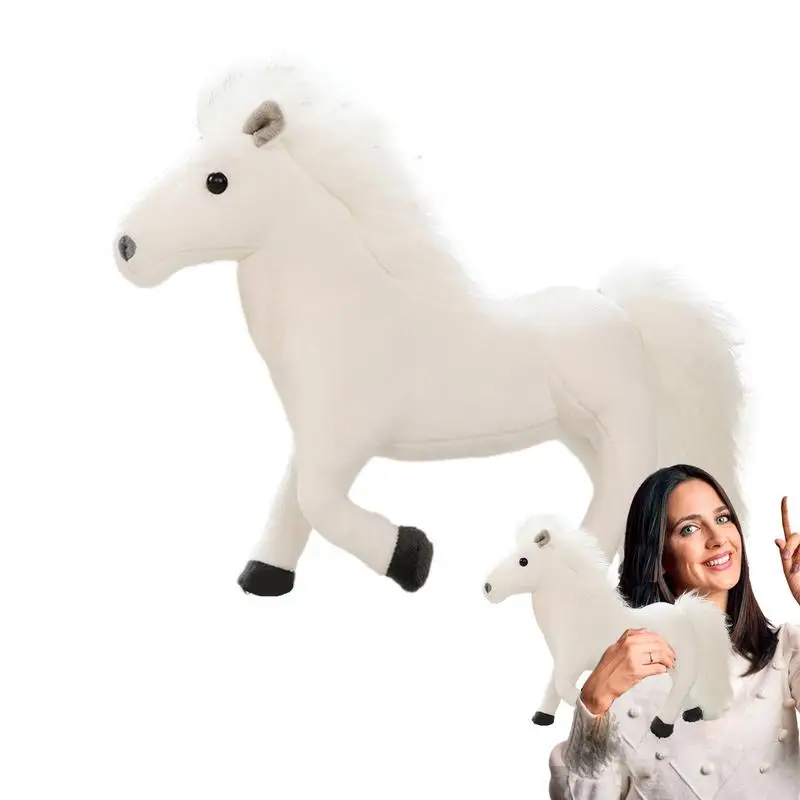 Stuffed Pony Plush Stuffed Horse Plushies With Realistic Ponytail Animals Plushies Kids Creative Gifts For Living Room
Stuffed Pony Plush Stuffed Horse Plushies With Realistic Ponytail Animals Plushies Kids Creative Gifts For Living Room