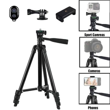 Camera Tripod Stand For Phone with remote control holder stand cam dslr mount for gopro action camera monopod
Camera Tripod Stand For Phone with remote control holder stand cam dslr mount for gopro action camera monopod