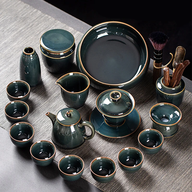 Afternoon Design Tea Set Minimalist Japanese Rotating Modern Tea Set Porcelain Advanced Theiere Avec Tasses Home Decoration
Afternoon Design Tea Set Minimalist Japanese Rotating Modern Tea Set Porcelain Advanced Theiere Avec Tasses Home Decoration