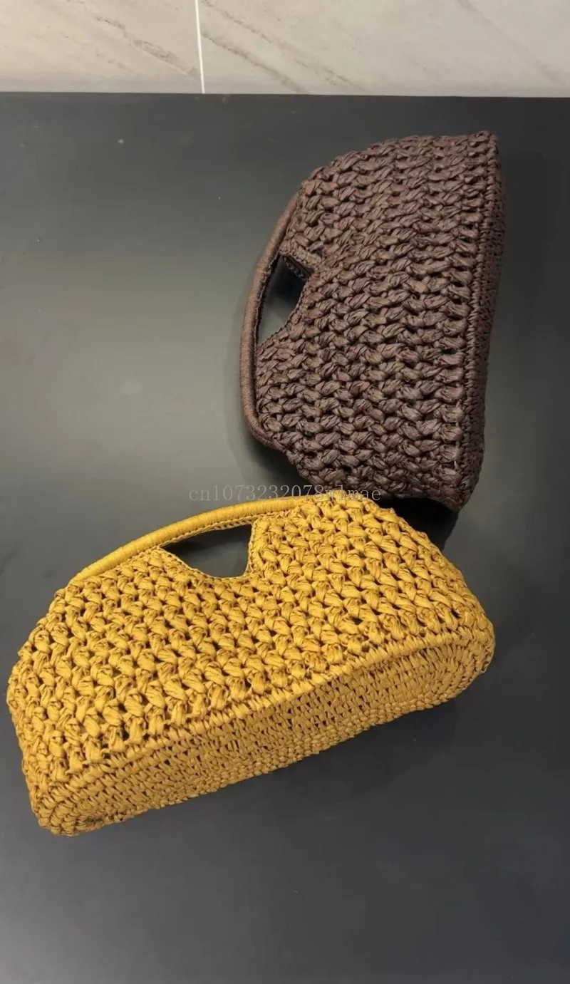 Luxury Handwoven Straw Tote with Rattan Handles 8 S0381ba1a870f46f9b8e57bb36776bebbi