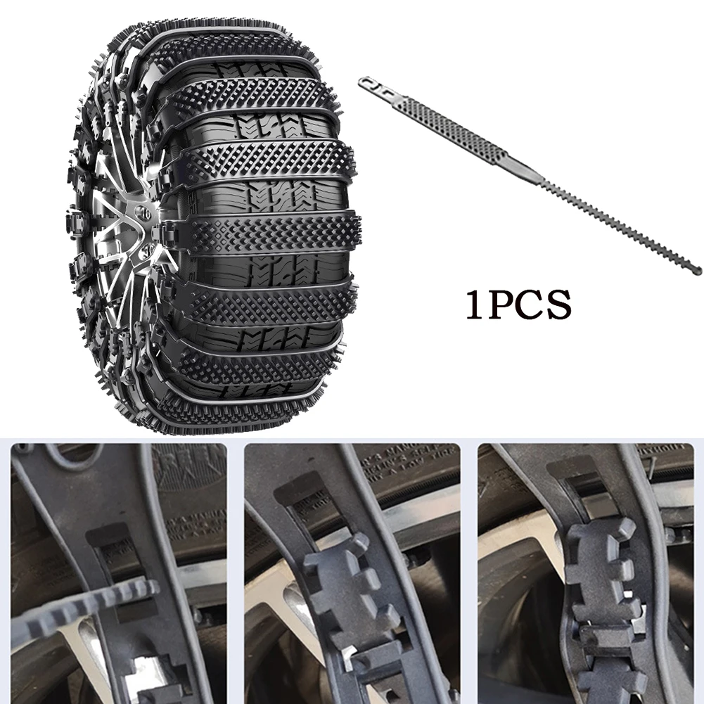 

Автомобильная противоскользящая цепь 89*4 см, зимние автомобильные противоскользящие цепи, колесные шины из снежной грязи, утолщенные ребра для шин, ширина от 195 до 295