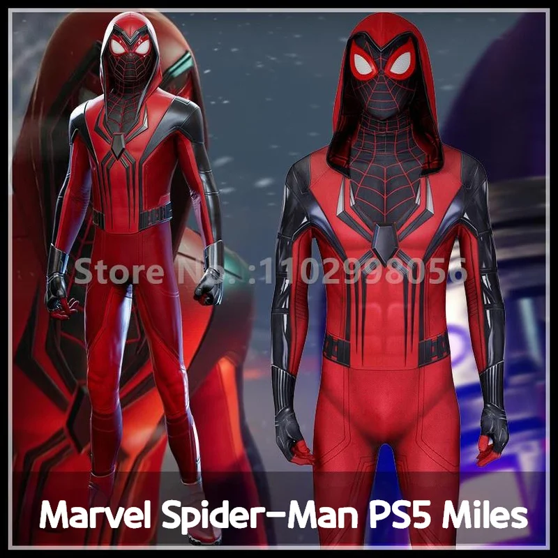 Anime Marvel Spider Man Cosplay Costume Gmae PS5 Miles Superhero Men'S Jumpsuit Halloween Comic-Con Props Bodysuit Clothing Gift
Anime Marvel Spider Man Cosplay Costume Gmae PS5 Miles Superhero Men'S Jumpsuit Halloween Comic-Con Props Bodysuit Clothing Gift