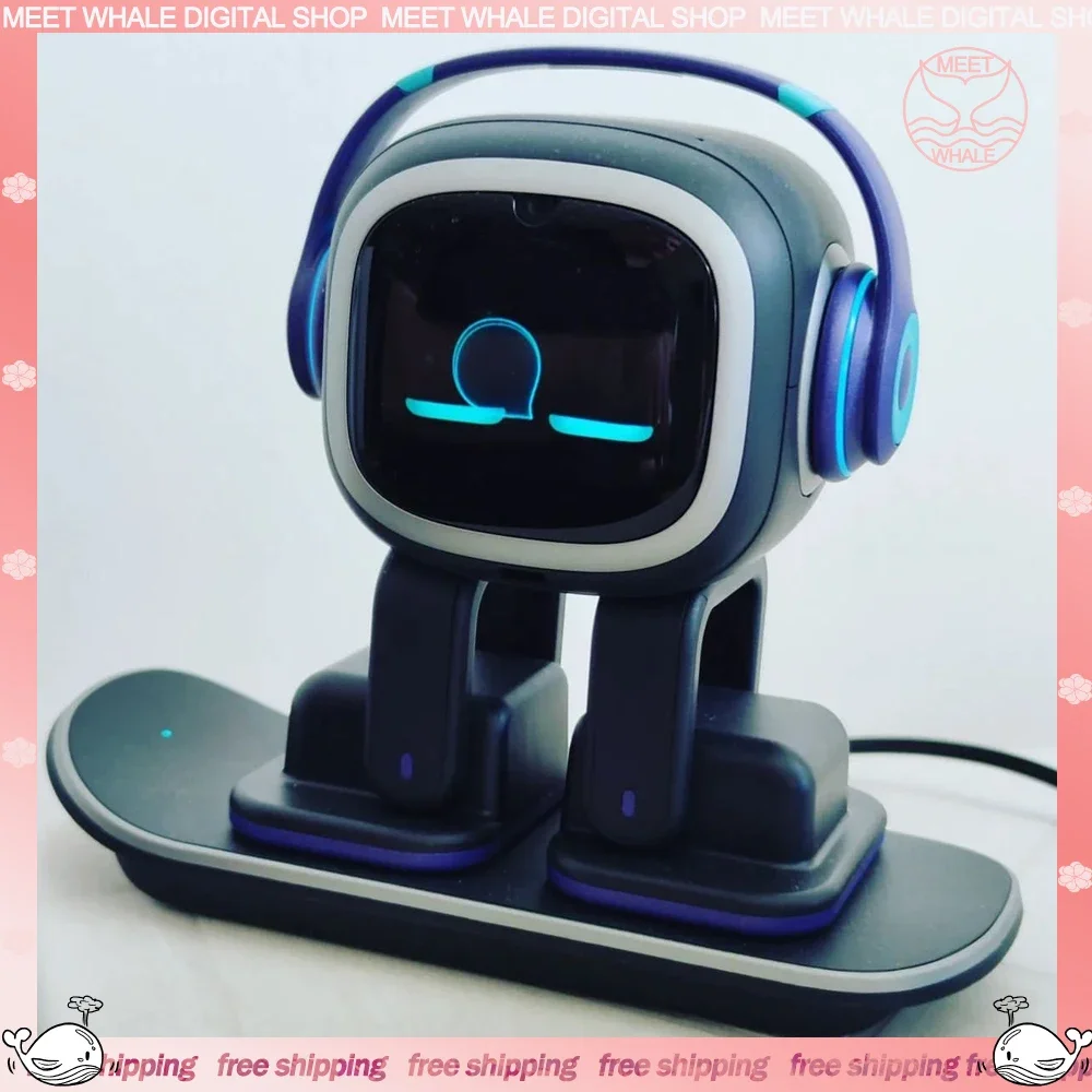 

Emo Smart Robot Emopet Intelligent Emotional Voice Interaction Accompany Ai Children's Electronic Pets Desktop Decoration Toys